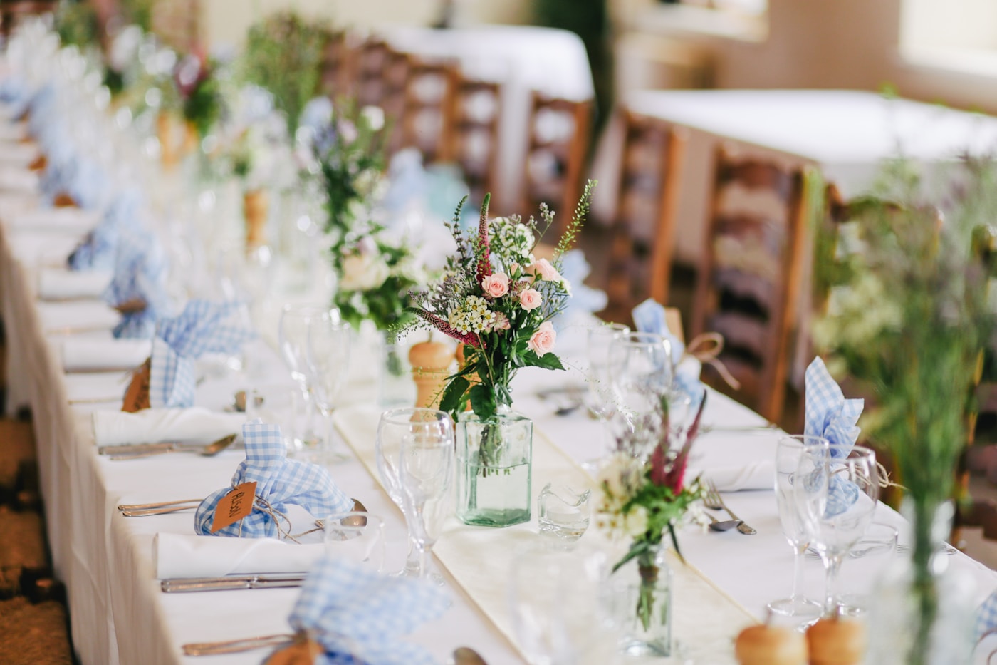 Styled celebration table